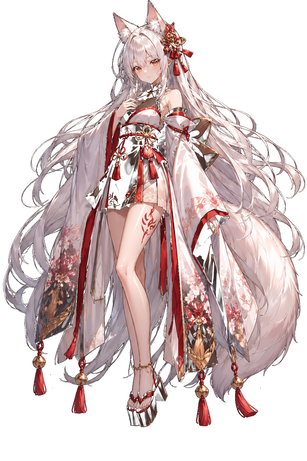 狐之白 主役立ち絵